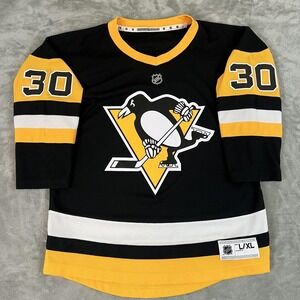 Pittsburgh Penguins Jersey Mens Large Black NHL Hockey Murray 30 Home
